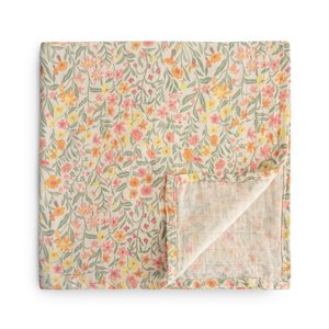 Mushie Swaddle - Pastel Blooms